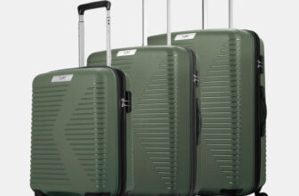 SKYBAGS Beat Pro 3P 3 (Small 56cm | Medium 67cm | Large 78cm) – Trolley Bag Cabin & Check-in Set 8 Wheels – 31 Inch