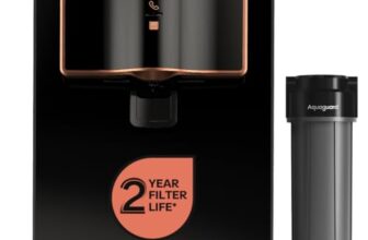 Aquaguard Enrich Marvel RO+UV+UF 2X | 2 Year Filter Life | With Mega Sediment Filter | Copper Technology | 10 Stage Purification | >40% Water Recovery | Suitable for all Water Sources | 6L storage