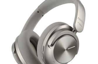 Noise Master Buds Max, Sound by Bose Wireless Over-Ear Headphones, Adaptive ANC, LHDC 5.0, Immersive Spatial Audio,Upto 60H Playtime, Fast Pairing, Wear Detection(Titanium)