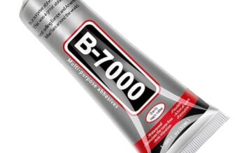 B-7000 Multi-Purpose Adhesive Glue (50ML) | Industrial Strength Transparent Glue for Jewelry, Crystal Crafts, Shoes, Fabric, Phone Screen Repair, Metal, Plastic & Glass | Waterproof & Flexible Bond