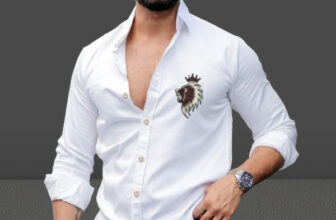 jeny fashion Men Solid Casual White Shirt