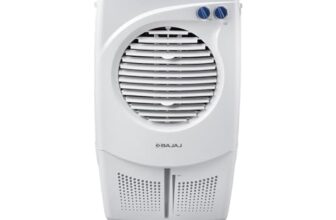 Bajaj PX25 Torque Personal Air Cooler 24L For Home | Cooler For Room | Inverter Compatible | 16Ft Powerful Air Throw | High Speed Fan | 1 Year Warranty【White】