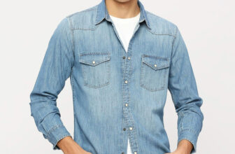 Pepe Jeans Men Solid Casual Light Blue Shirt