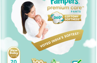 Pampers Premium Care Pants with 360 Cottony Softness – New Born(70 Pieces)