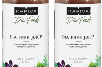 Kapiva Dia Free Juice – Controls Blood Sugar Levels(Pack of 2, 2 L)