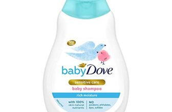 Baby Dove Rich Moisture Shampoo, Tear Free, Hypoallergenic, No Parabens, No Sulphates, No Phthalates, 200 ml