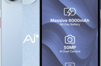 Ai+ Pulse 2 (Blue, 64 GB)(4 GB RAM)