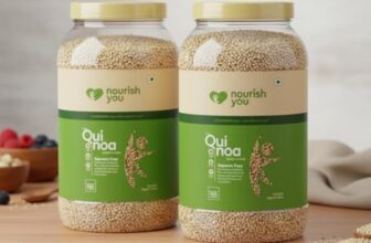 Nourish You Premium White Quinoa 2 kg + 2 kg Value Pack | Gluten-Free & Saponin-Free | High Protein & Fibre | 101% Wholegrain Certified Grain | Diet Food for Weight Management