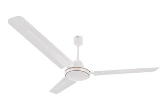RR Signature Morpheus 1200mm 52-Watt 1 Star High Speed Ceiling Fan for Home, (White), 2 Year Warranty