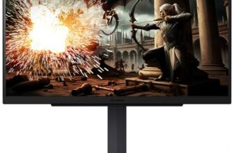 LG 27GS75Q 68.47 cm (27 Inch) Ultragear QHD (2560×1440) IPS Gaming Monitor w/ 180Hz (O/C 200Hz), 1ms (GtG), HDR10, NVIDIA G-SYNC Compatible, AMD FreeSync, 2xHDMI, Tilt/Height/Pivot Adjustable (Black)