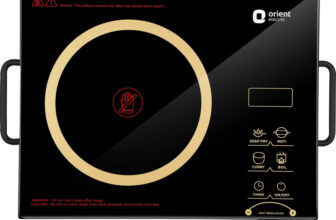 Orient Electric 2200 W Radiant Cooktop Touch Panel(Black, Rapidcook IRRC22BBD)