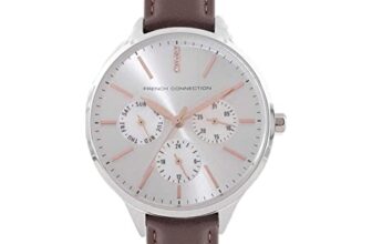 French Connection Analog Silver Dial Women’s Watch-FC150BR