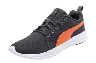 Puma mens Dryflex Dark Shadow-Jaffa Orange Walking Shoe – 7 UK (37542902)