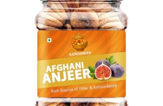 RAJWADIRIPE Premium Afghani Anjeer, 100% Dry Figs, Rich in Fiber & Antioxidants, Natural Energy Booster, Supports Heart Health, Bone Health, Immunity, Blood Sugar Stabilizer (1kg)