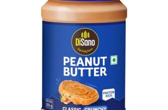 DiSano Peanut Butter, Crunchy, Classic, 25% Protein with Vitamins & Minerals, 924 grams