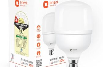 Orient Electric Eternal Shine LED Bulb | 30 Watts | 12 Months Warranty | Cool White (Pack of 1) | 25000 Hours + 180 degree coverage | BIS Certified
