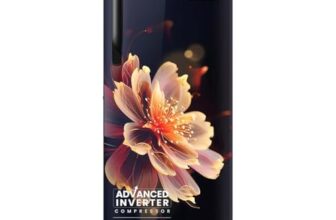 IFB Smart Choice 197L 5 Star Direct-Cool Single Door Refrigerator with Advanced Inverter Compressor (IFBDC-2235DBMED,Mystic Blossom Blue) Extraordinary Storage with Humidity Controller, Base drawer