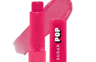 SUGAR POP Nourishing Lip Balm |Castor Oil, Shea Butter & Avocado Oil|Hydrating| 4.5gm-06 Strawberry