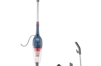 KENT Storm Vacuum Cleaner | 600W | 14 kPa | Cyclone5 Technology and HEPA Filter | Bagless Design | Ideal for Floors, Curtains, Carpets, Sofa | Grey