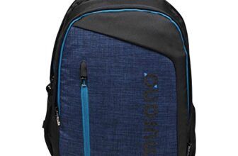 Murano Matrix 26 LTR Laptop Backpack for 15.6 inch Laptop and Polyester Water Resistance Backpack for Men and Women- Navy Blue