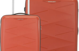 Kamiliant by American Tourister (Small 55 Cm | Medium 68 Cm)Combination Lock-Triprism Cabin & Check-in Set 4 Wheels – 26 inches