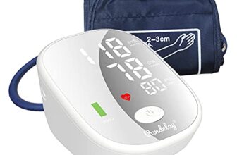 Vandelay BP900 Blood Pressure Monitor – Fully automatic BP Machine (Silver)