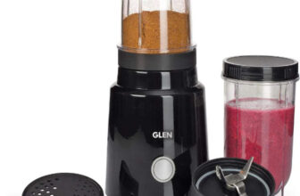 Glen Active Blender 350 W Mixer Grinder(SA4048N | 2 Jars | Black)