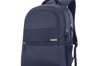 Lavie Sport 47cm Osprey 28 litres Laptop Backpack for Men & Women|Spacious|College Bag|Travel Bag|Laptop Bag|Front Organizer|Bottle Holder|Upto 15.6″ Laptop Compatible