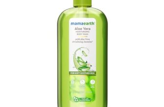 Mamaearth Aloe Vera Moisturizing Body Wash with Aloe Vera & Calming Jasmine Scent For Soft & Soothed Skin – 500 ml |Intensely Moisturizes |Long Lasting Fragrance|Deeply Cleanses|Gentle |All Skin Types