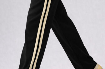 Vontade Striped, Colorblock Men Black Track Pants
