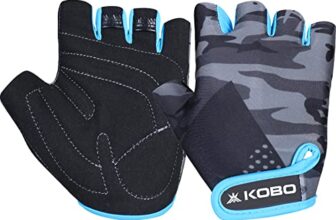 Kobo WTG-62 Weight Lifting Gym Gloves Hand Protector for Fitness Training