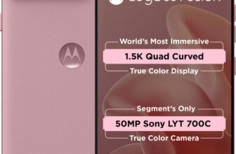 MOTOROLA Edge 60 Fusion 5G (PANTONE Zephyr, 128 GB)(8 GB RAM)