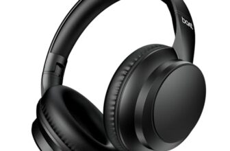 Boat Rockerz 371, 40mm Drivers, 50hrs Battery, 60ms Low Latency, ENx Tech, BT v5.4, Foldable Cups, Voice Assistant, Bluetooth Headphones, Wireless Headphone with Mic (Black Sabre