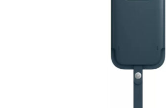 Apple Pouch for iPhone 12 Pro Max(Baltic Blue, Leather)