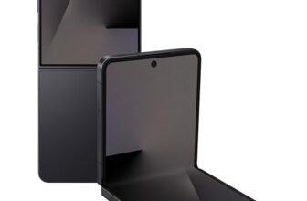 Samsung Galaxy Z Flip7 5G Smartphone with Galaxy AI (JetBlack, 12GB RAM, 256GB Storage), Ultra Sleek Design with 50MP High-Resolution Camera, Exynos 2500, Google Gemini