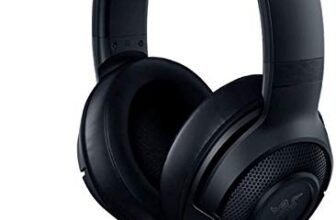 Razer Kraken X Lite Ultralight Wired Gaming Over Ear Headset: 7.1 Surround Sound Capable – Lightweight Frame – Bendable Cardioid Microphone – for PC, Xbox, PS4, Nintendo Switch – Classic Black
