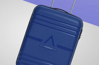 ARISTOCRAT Airstop 53 – Hardbody Trolley Bag Cabin Suitcase 4 Wheels – 21 Inch