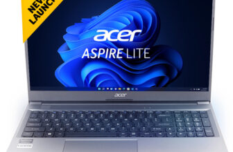Acer Aspire Lite AMD Ryzen 3 Quad Core 7330U – (16 GB/512 GB SSD/Windows 11 Home) AL15-41 Thin and Light Laptop(15.6 Inch, Steel Grey, 1.59 Kg)