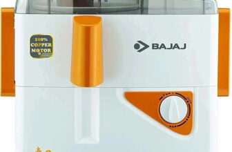 BAJAJ by Bajaj B07DMM41W1 450 W Juicer Mixer Grinder(NEO JX4 | 2 Jars | Multicolor)