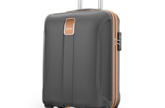 Safari Thorium Royale 8 Wheels Spinner 55cm Cabin Trolley Bag Hard Case Carry-on Polycarbonate Luggage, TSA Lock, Wet Pouch Organized Interior, Suitcase for Travel, Trolley Bags for Travel, Gun Metal