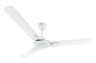 Orient Electric 1200mm Apex Cruise Ceiling Fan for Home | BEE 1 Star Rated Energy Efficient Fan| Outstanding Performance | 2 Years Warranty by Orient | Silver Pearl White