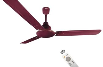 RR Signature 1200 MM Morpheus BLDC Fan with Remote, 60% Energy Savings, Ceiling Fan for Home, 2 Year Warranty (Brown)