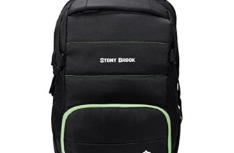 Stony Brook by Nasher Miles Aurora Laptop Backpack 40 L (Black-Green)