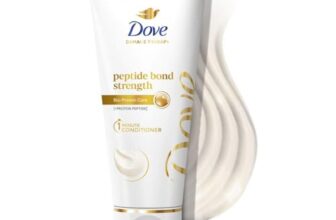 Dove Peptide Bond Strength Conditioner for Dry & Damaged Hair – 175 ml | Enriched with PROTEIN PEPTIDES | Reconstructs broken Bonds for Fortified, Detangled & Smooth Hair