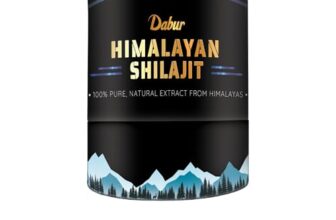 Dabur Himalayan Shilajit/Shilajeet Resin – 10g | 250mg per serving | Boosts Muscle Growth & Stamina | 100% Ayurvedic | Grade A shilajit sourced from the Himalayas up to 19,000 ft