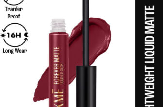 Lakmé Forever Matte Liquid Lip, 16hr Lipstick, Waterproof & Smudgeproof(Red Sangria, 5.6 ml)
