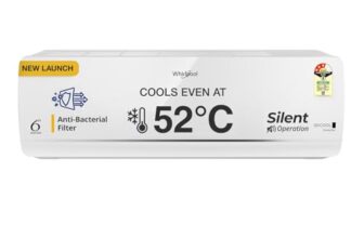 Whirlpool 2 Ton 3 Star, 3D cool Inverter Split AC (3D Cool 20T 3S INV EXP S6M3PP0, Copper, Convertible 4-in-1 Cooling Mode, HD Filter White, 2026 Model)