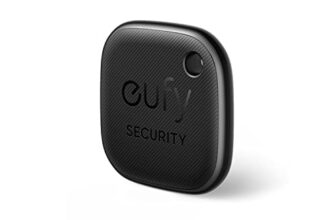 eufy Security SmartTrack Link Bluetooth Item Finder and Key Finder, Works with Apple Find My (iOS only), Find Your Remote, Luggage, Phone, and More, Water Resistant (Android Not Supported)