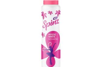 SpinZ Mystic White Perfumed Deo For Women, With Fresh Lily Aerosol Fragrance For Long Lasting Freshness And 24 Hours Protection From Odour Causing Bacteria, 200Ml