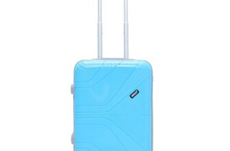 Wesley Golfer Style Cabin 57 cm (Small) 8 Wheel Hard case Trolley Bag Cabin Suitcase 8 Wheels